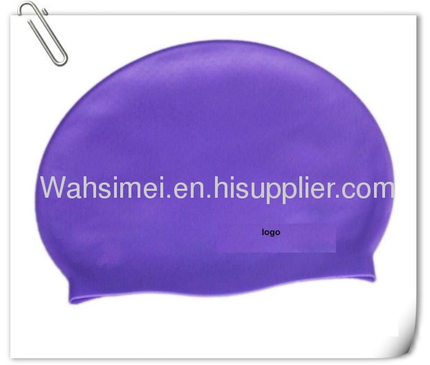 Adults swimming silicone cap with OEM service available 