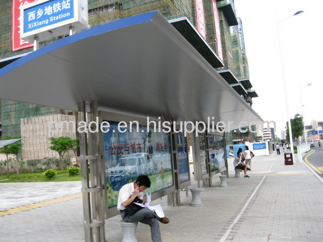 new design bus shelter