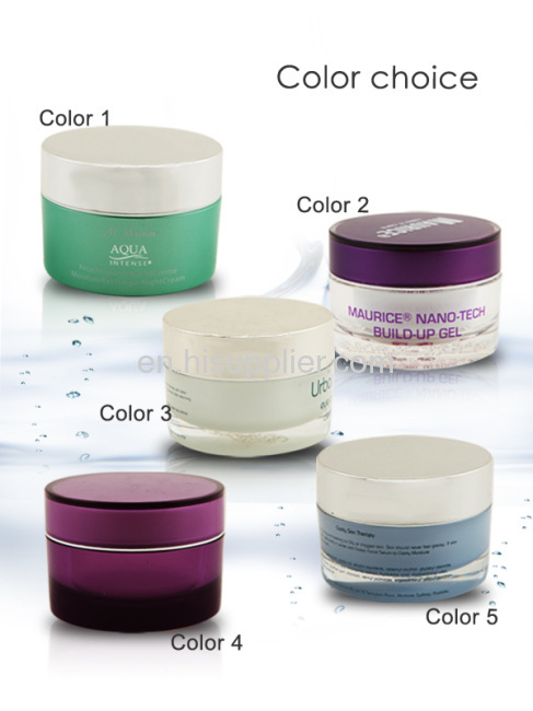 200ml 150ml 100ml 50ml 30ml 15ml 10ml 5ml round plastic empty cosmetic container