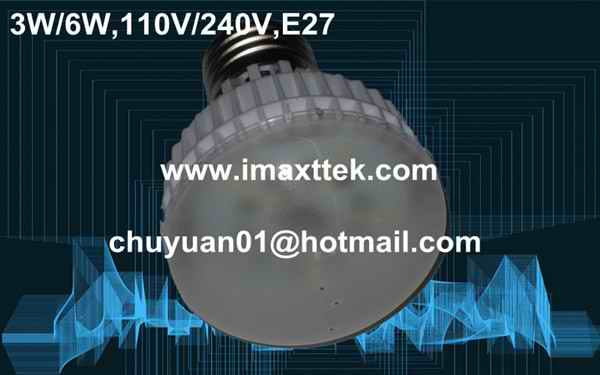 LED bulbs 6W 110V 240V