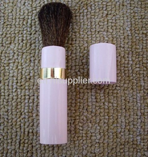 Pink Aluminum Handle Retractable Brush