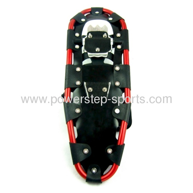 Black and red border anti-slip snow shoes