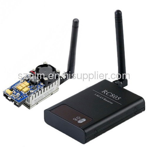 5.8GHz 500mW wireless video transmitter receiver