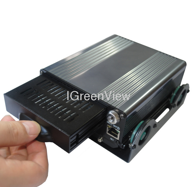 4 channel D1 resolution Mobile DVR / Car DVR / Car black box supports Wifi function