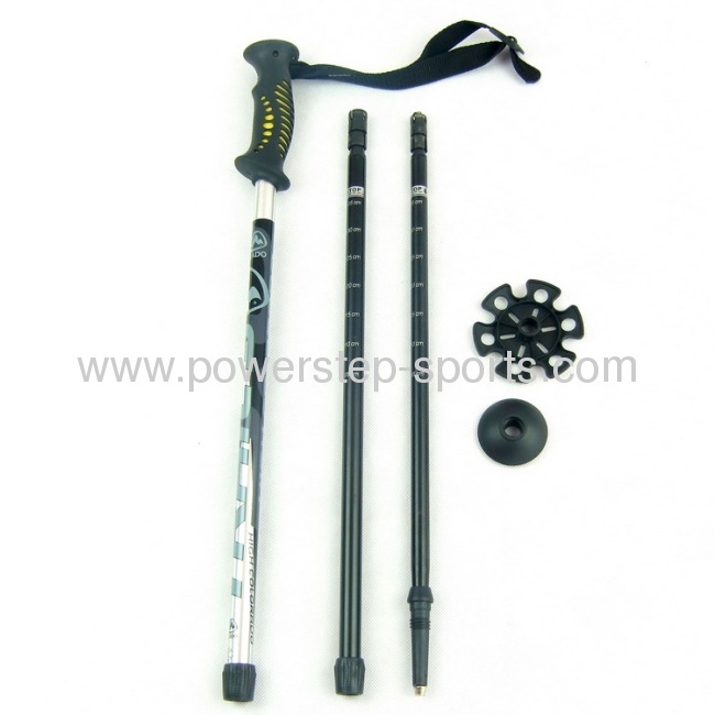 TUV GS approved PVC Grip Aluminum alloy skiing pole