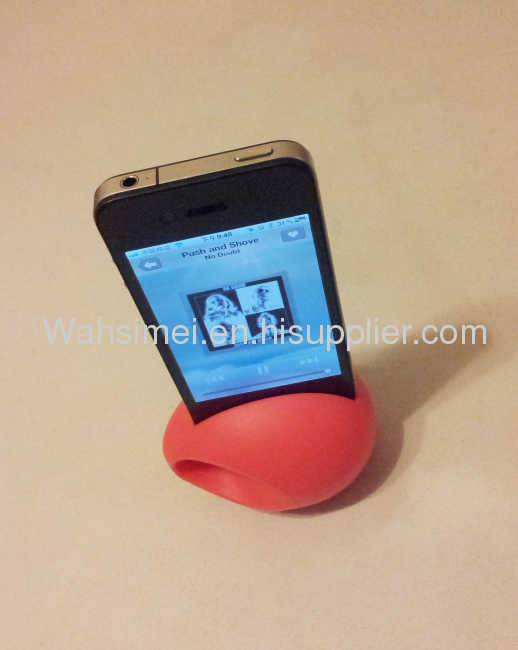  music eggsilicone audio amplifier for iphone4/4s,silicone iphone horn