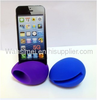  music eggsilicone audio amplifier for iphone4/4s,silicone iphone horn