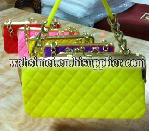 2012 Newest Silicon fashion lady handbag