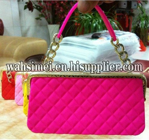 2012 Newest Silicon fashion lady handbag