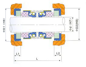 double mechanical shaft seals