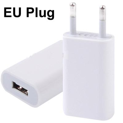 High Quality 5V / 1.5A EU Socket USB Charger Adapter for Apple iPhone 5