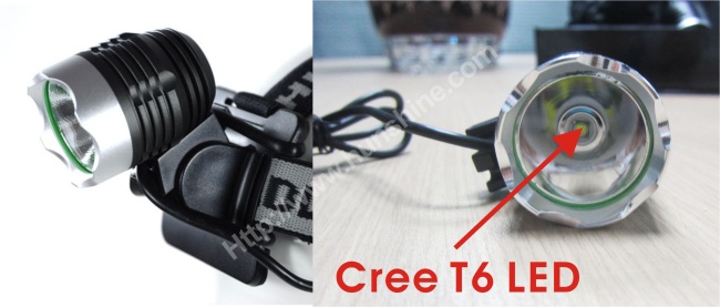 900lm cree T6 LED headlamp