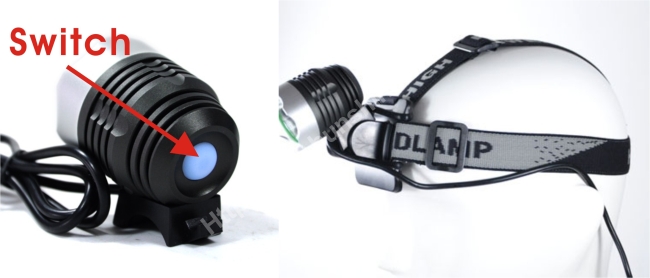 900lm cree T6 LED headlamp