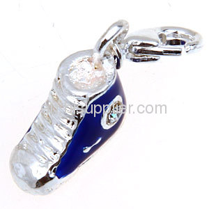 Cute Fashion Dangle Enamel Thomas Sabo Shoe Sneaker Charms Wholesale China