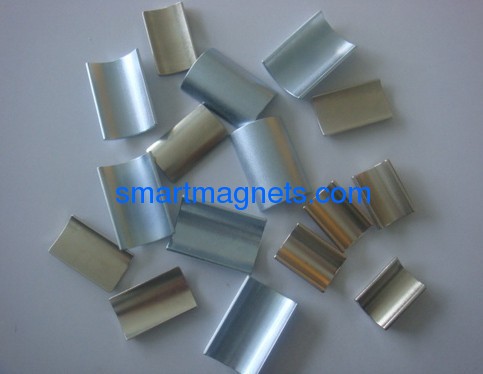 N35 segment Sintered neodymium Magnets
