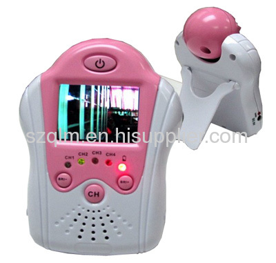 2.4GHz 1.5 inch screen wireless baby camera monitor