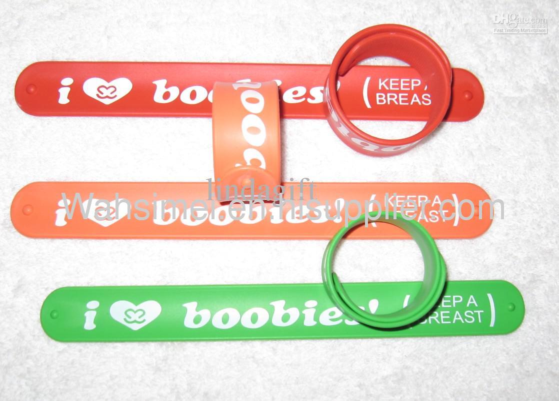 Fashion silicone wristband for promotional gift