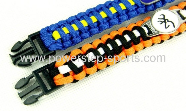 Military braided one rope escape live bracelets