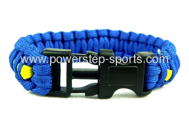 Military braided one rope escape live bracelets