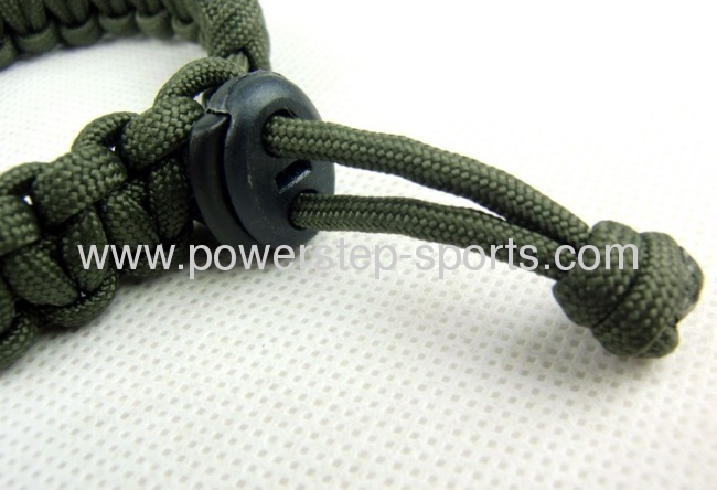 Multi-function parachute cord bracelet for escape