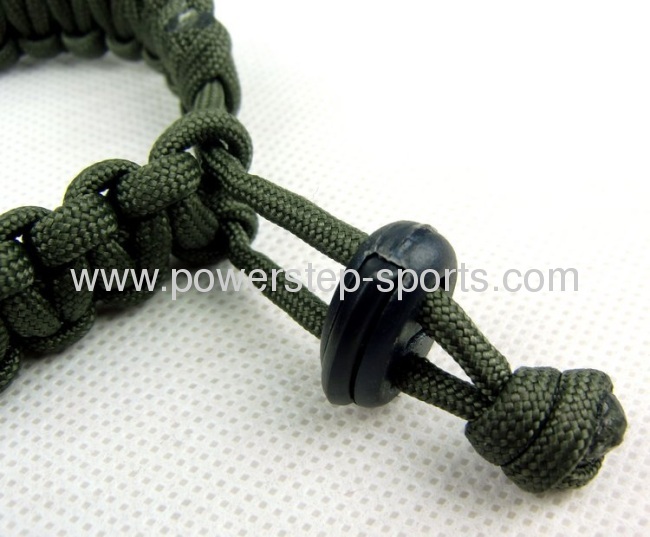 Multi-function parachute cord bracelet for escape