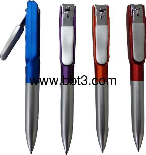 Nail scissor style promotion ballpoint pen