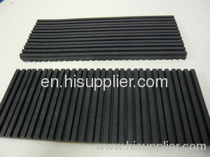 black shock absorber rubber mat