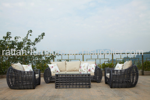 2013 new design outdoor wicker lounge set