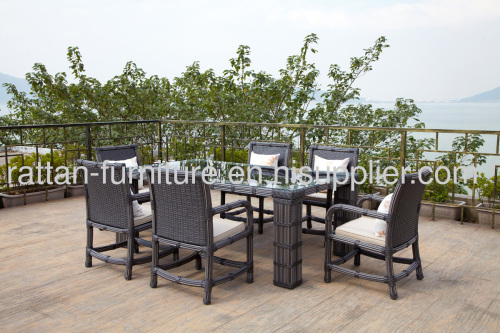 outdoor rattan dining furniture