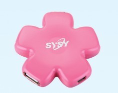 flower-shaped USB hub