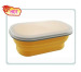 Square Shape Dinnerware Silicone Lunch Box