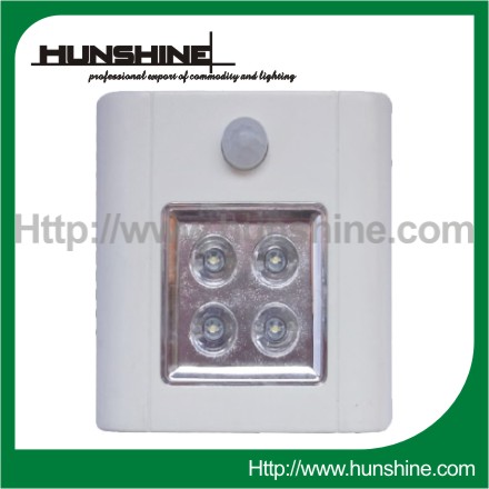 Square 4LED sensor light