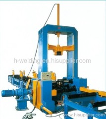 H beam assembly machine