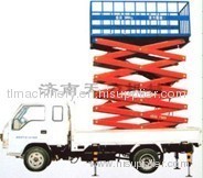 Automotive hydraulic lifting platform