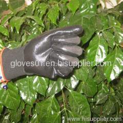 black nitrile coated working gloves NG1501-9