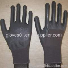 gray nitrile coated working gloves NG1501-12