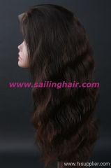 Top quality virgin remy full lace wig in stock, paypal accepted