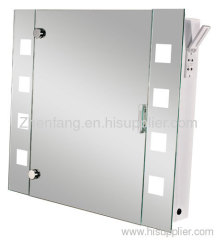 650mm(W) x 600mm(H) illuminated mirror cabinet