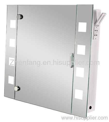 illuminated mirror cabinet