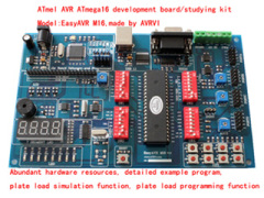 ATmel ATmega16 AVR development and study kit