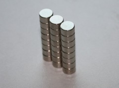 N35 Nickel-plated disc NdFeB magnet