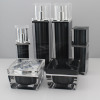 Square Vacuum pump bottles and acrylic cream jars