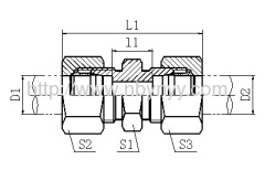 STRAIGHT FITTINGS HYDRAULIC ADAPTER FITTING ELBOW PIPE