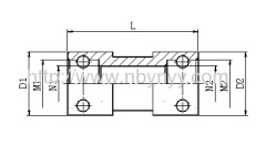 7Y CLIP FASTENER FEMALE SAE J1467 HYDRAULIC ADAPTER FITTING ELBOW PIPE FITTING