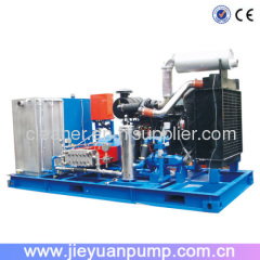 Diesel engine high pressure cleaning machine