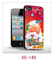 iphone5 case with christmas man 3d picture