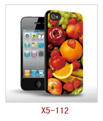 fruits 3d picture iphone5 case,PC case rubber coated,with 3d picture.