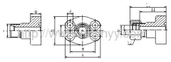 BITE TYPE/SAE FLANGE Flange Clamp HYDRAULIC HOSE FITTING