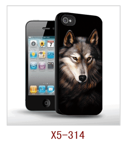 wolf picture 3d case for iphone5