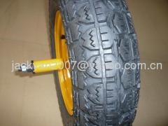 rubber wheel for wheelbarrow handtrolley